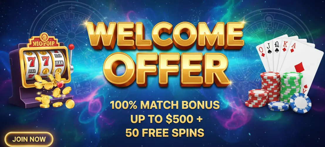 Welcome offer Boomerang casino