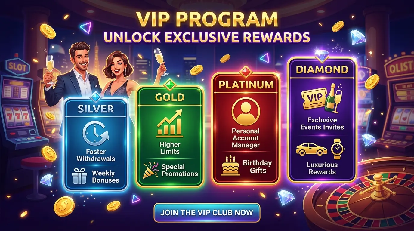 VIP club Boomerang casino